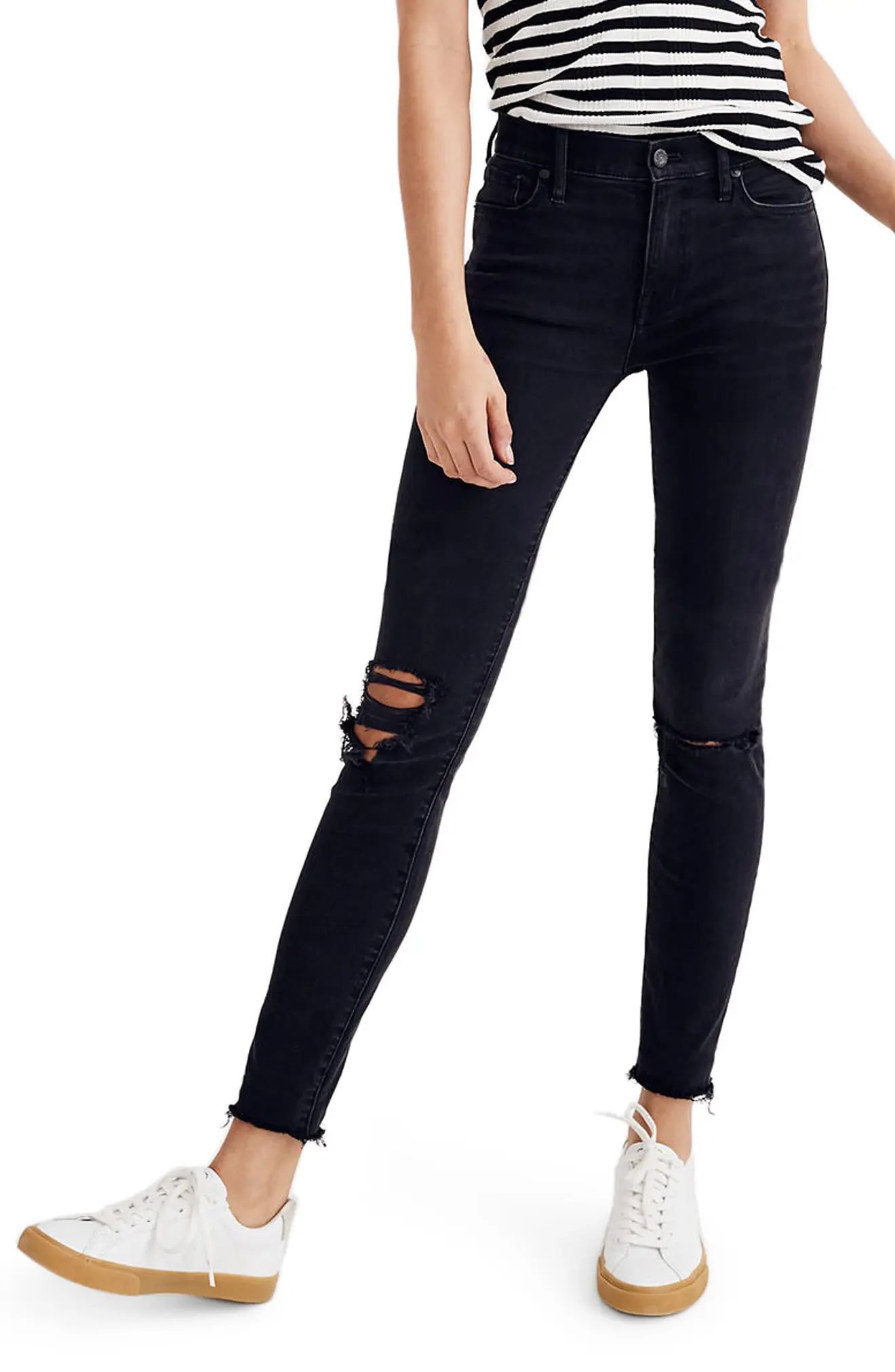 Women's Madewell 9-Inch High Waist Skinny Jeans | Nordstrom