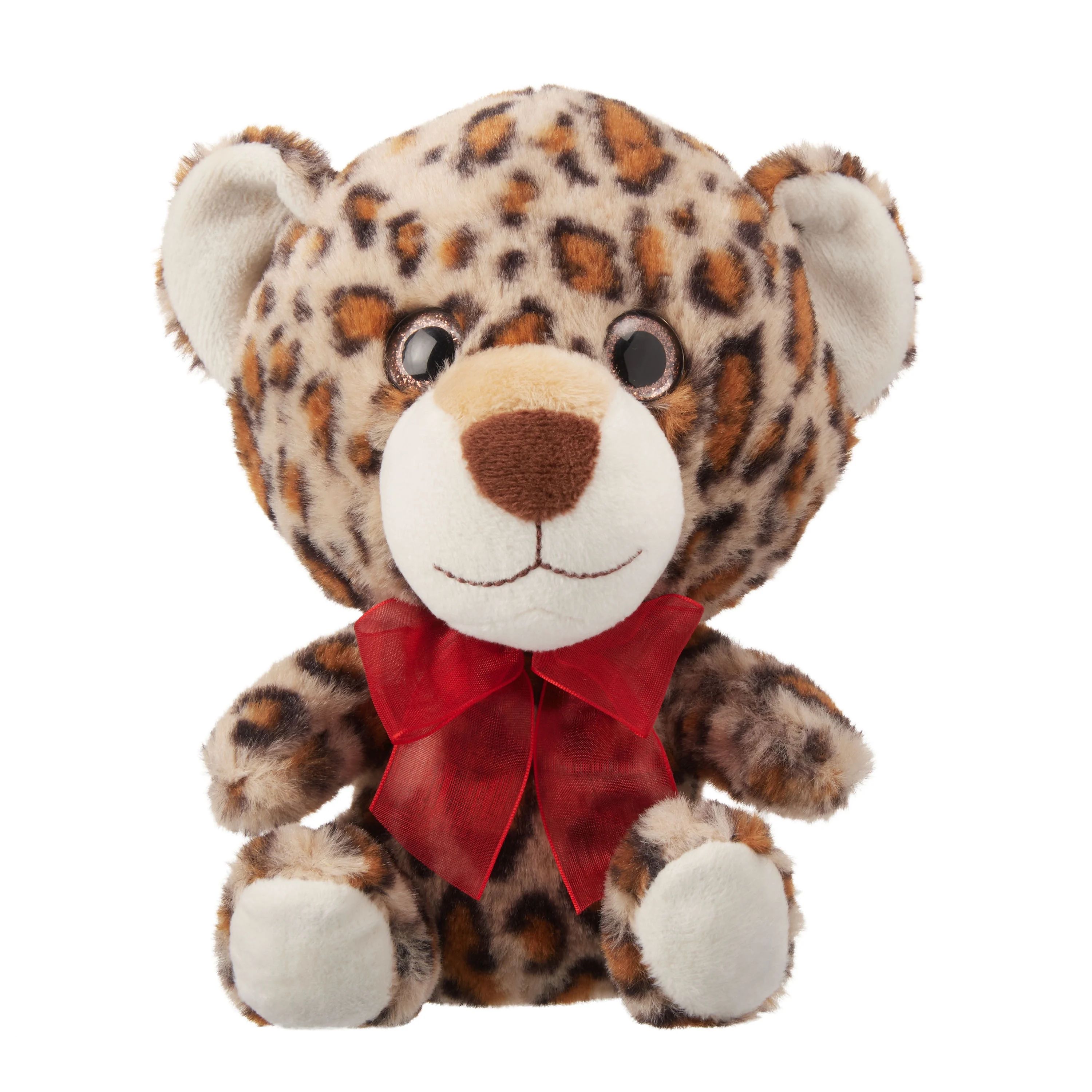 Way To Celebrate Valentine's Day Jungle Leopard Plush - Walmart.com | Walmart (US)
