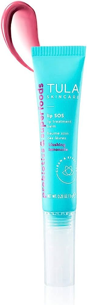 TULA Skin Care Lip SOS | Lip Treatment Balm that Plumps, Smooths & Hydrates lips with a Glossy Ti... | Amazon (US)