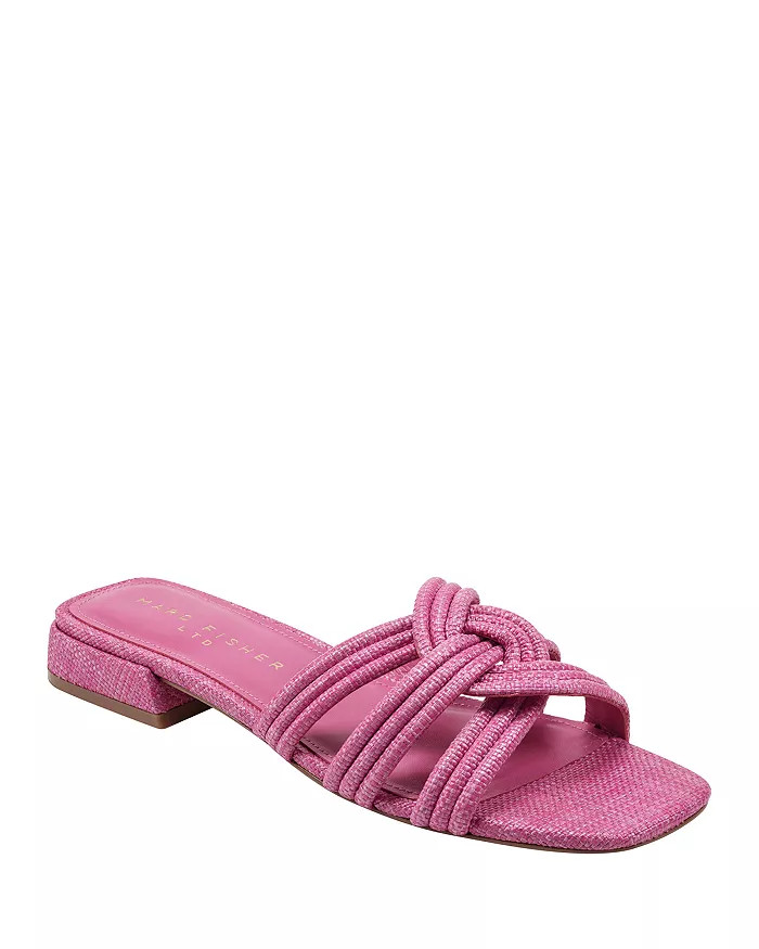 Marc Fisher LTD. Women's Casara Square Toe Interlink Strap Slide Sandals  Back to results -  Shoe... | Bloomingdale's (US)