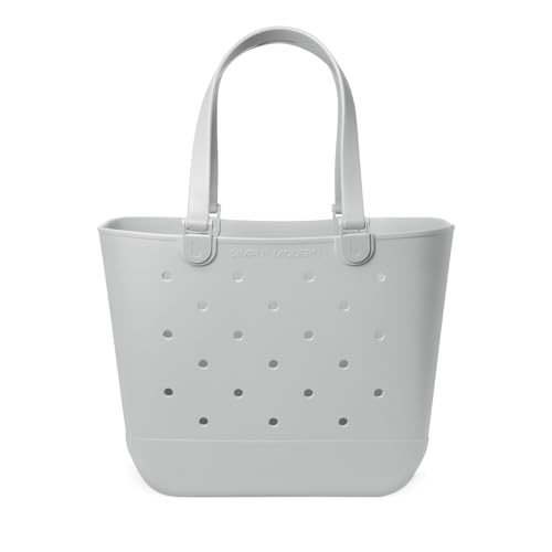 Simple Modern Waterproof Rubber Beach Bag | Extra Large | Gray | Amazon (US)