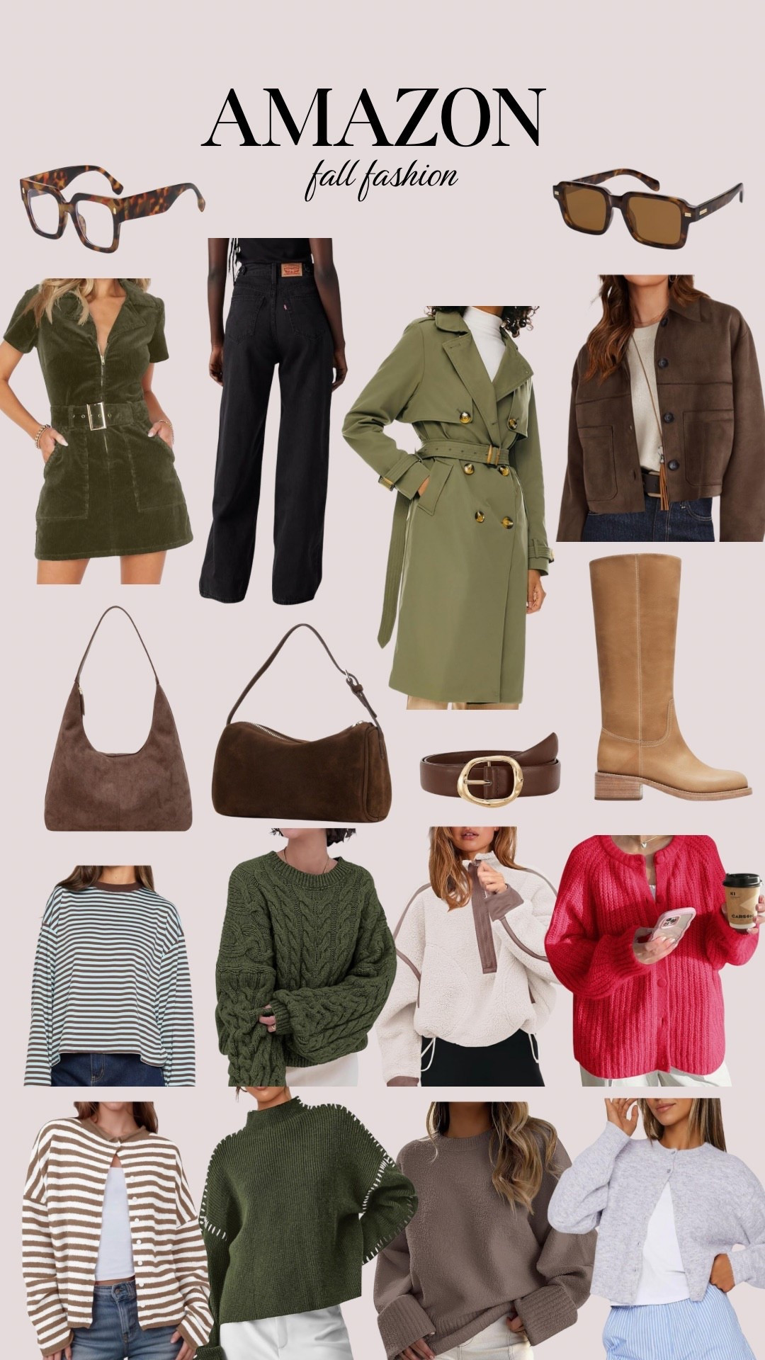 Amazon Fall Fashion Must-Haves 🍂
The best of Amazon fall fashion!! Trending sweaters, neutral basics, cozy boots, and everyday outfits for the season. Shop my favourite affordable Amazon finds!

#LTKstyletip #LTKfall #LTKcanada