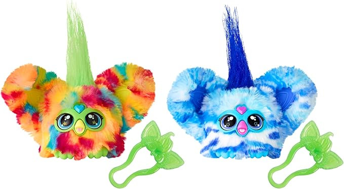 Furby Furblets 2-Pack, Mini Friends Pix-Elle & Ooh-Koo, 45+ Sounds Each, Music & Speaks Only Furb... | Amazon (US)