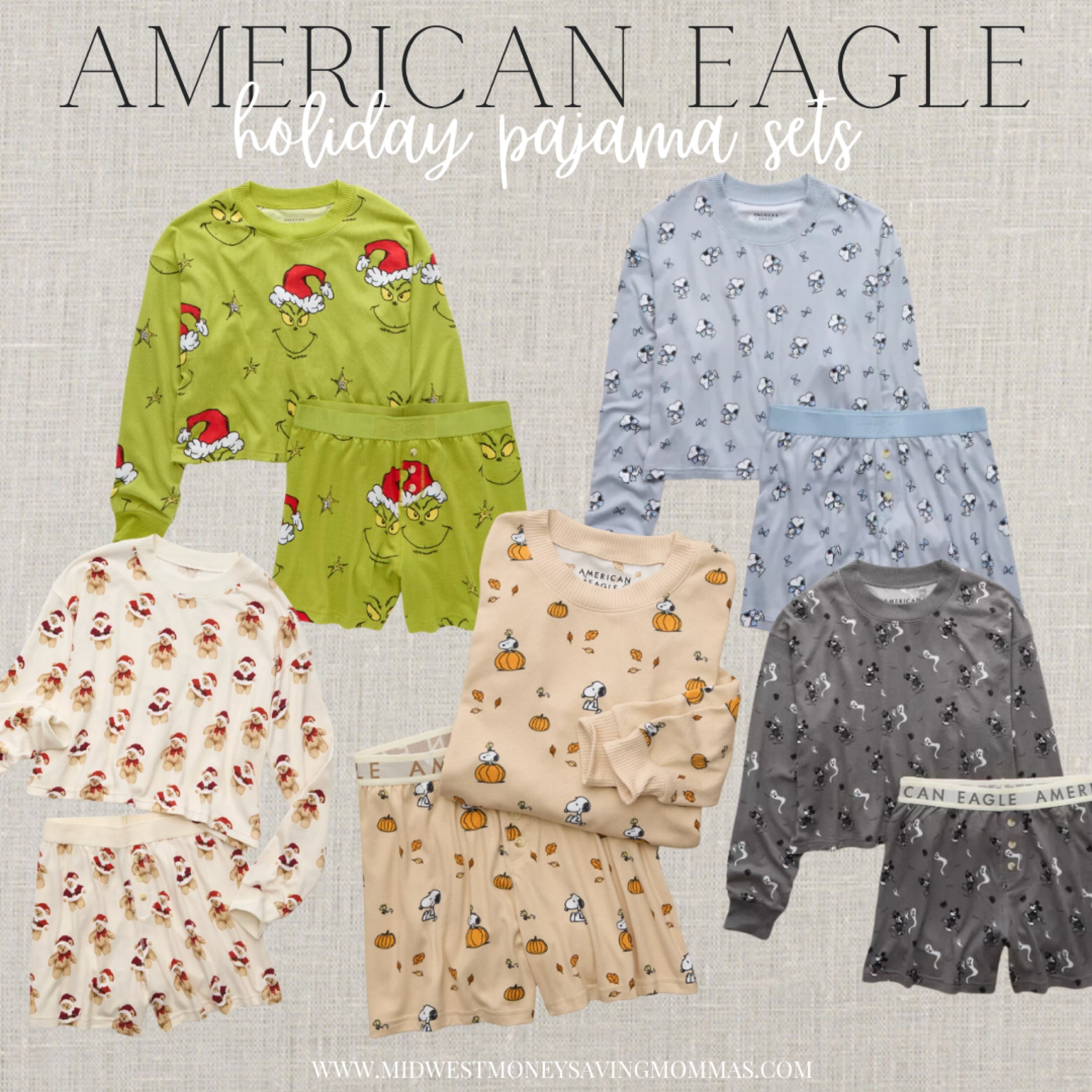 Holiday pajama sets

LTK fall sale 2024

American Eagle  ltk fall sale  sale alert  pjs  sleepwear  loungewear 

#LTKStyleTip #LTKFindsUnder50 #LTKFallSale