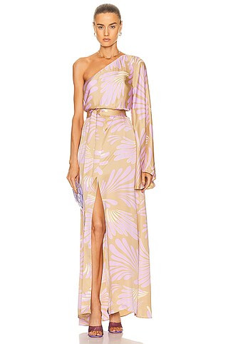 Alexis Lio Dress in Nude | FWRD 