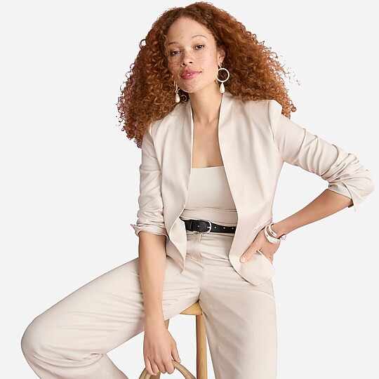 Going-out blazer in Gramercy twill | J. Crew US