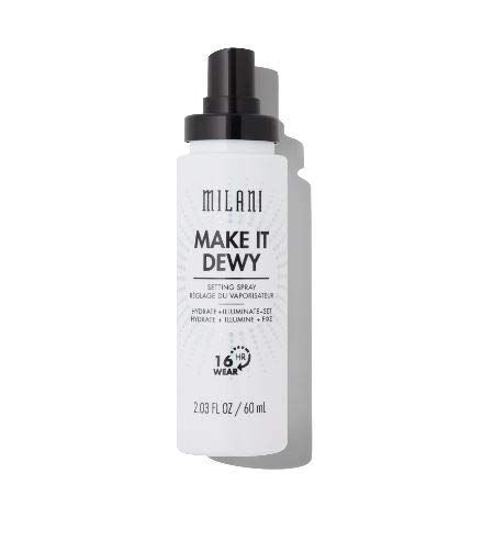 Milani Make It Dewy 3-In-1 Setting Spray - Hydrate + Illuminate + Set (2.03 Fl. Oz.) Cruelty-Free... | Amazon (US)