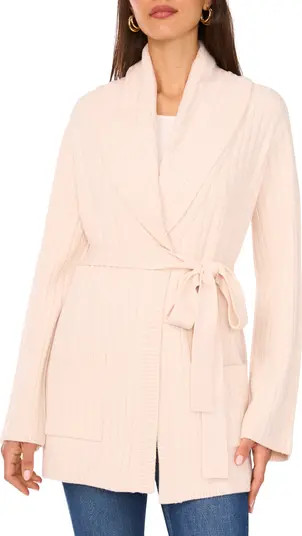 Vince Camuto Shawl Collar Belted Cardigan | Nordstrom | Nordstrom