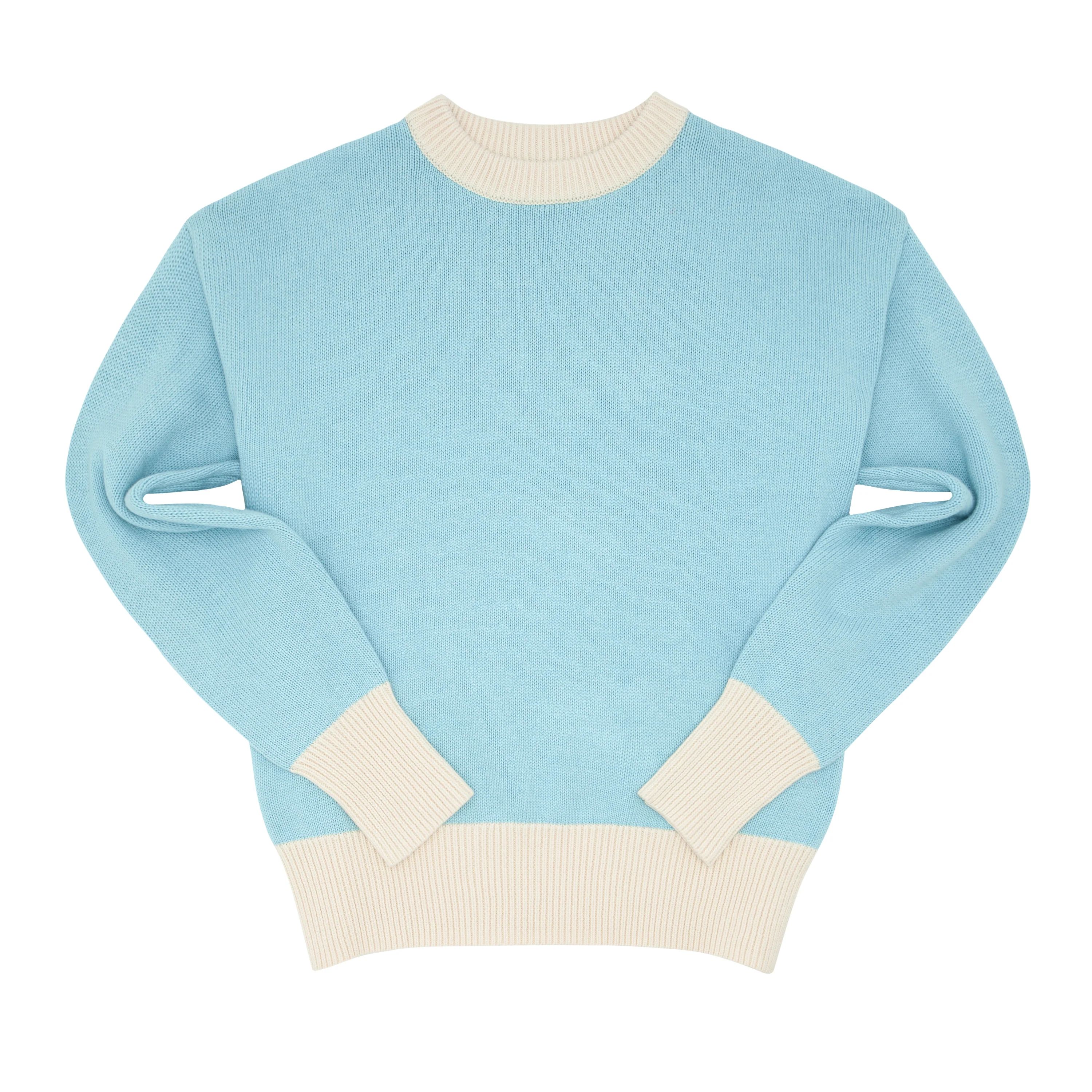 women's pacific blue knit sweater | minnow swim | minnow