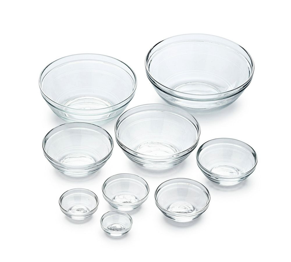 Duralex Le Gigogne Stackable Bowls | Pottery Barn (US)