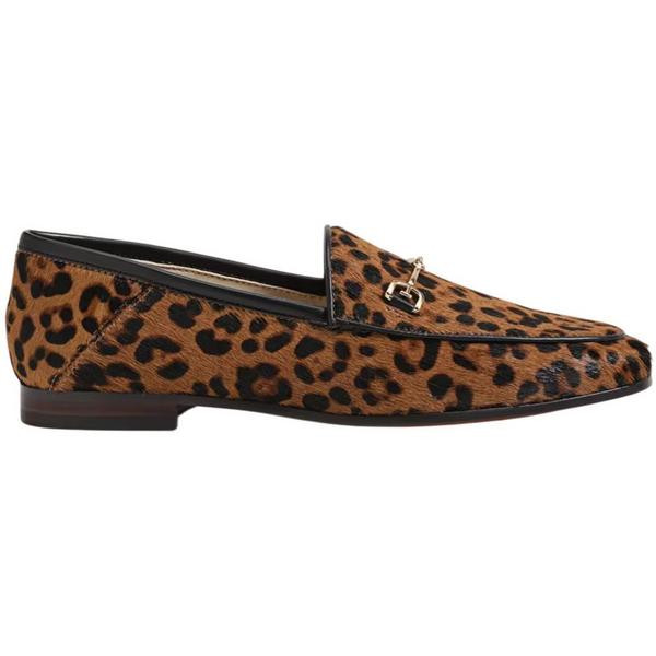 Women's Sam Edelman Loraine Loafers Regular 8 Leopard Brahma Hair Leather | Scheels Sports