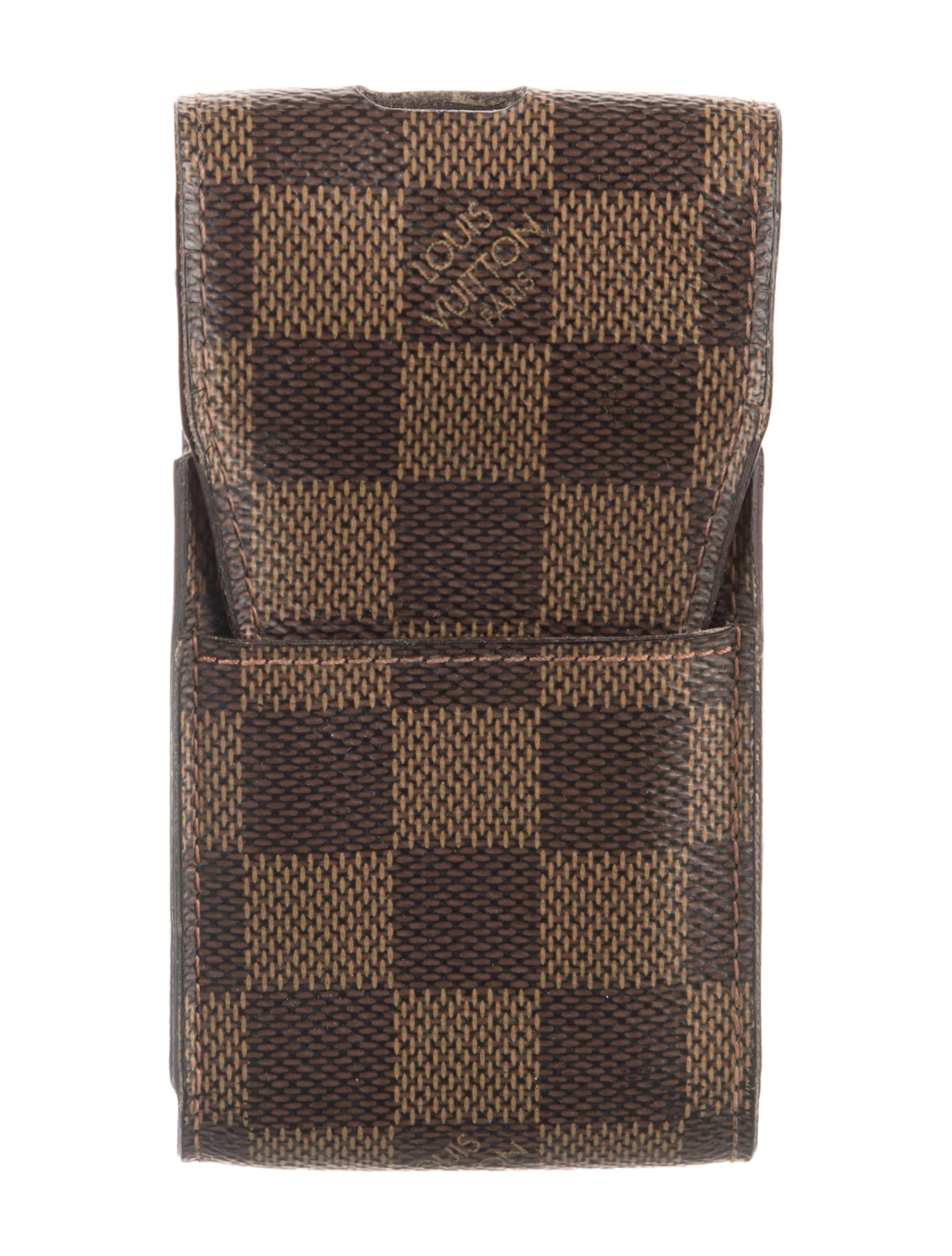 2005 Damier Ebene Etui Cigarette Case | The RealReal