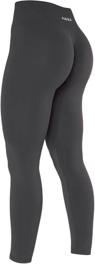 AUROLA Dream Collection Workout Leggings for Women High Waist Seamless Scrunch Athletic Running G... | Amazon (US)