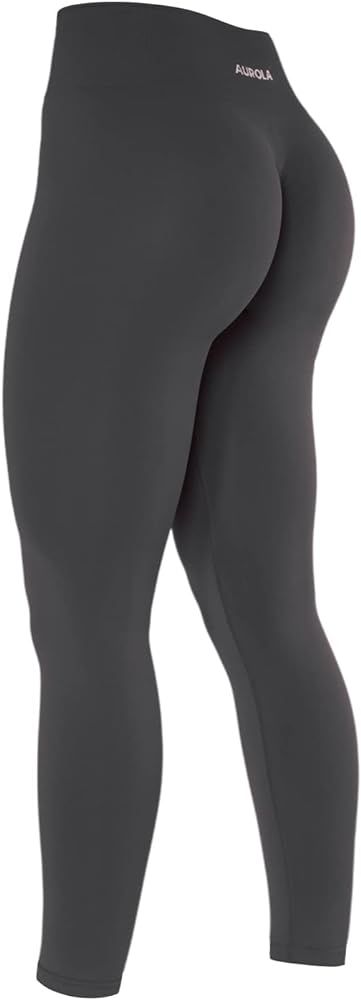 AUROLA Dream Collection Workout Leggings for Women High Waist Seamless Scrunch Athletic Running G... | Amazon (US)