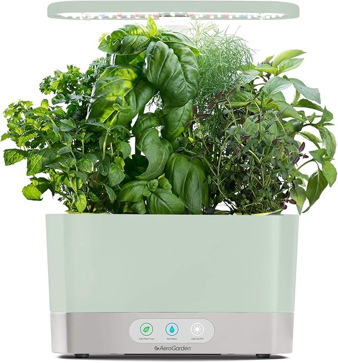 AeroGarden Harvest - Indoor Garden with LED Grow Light, Sage | Amazon (US)