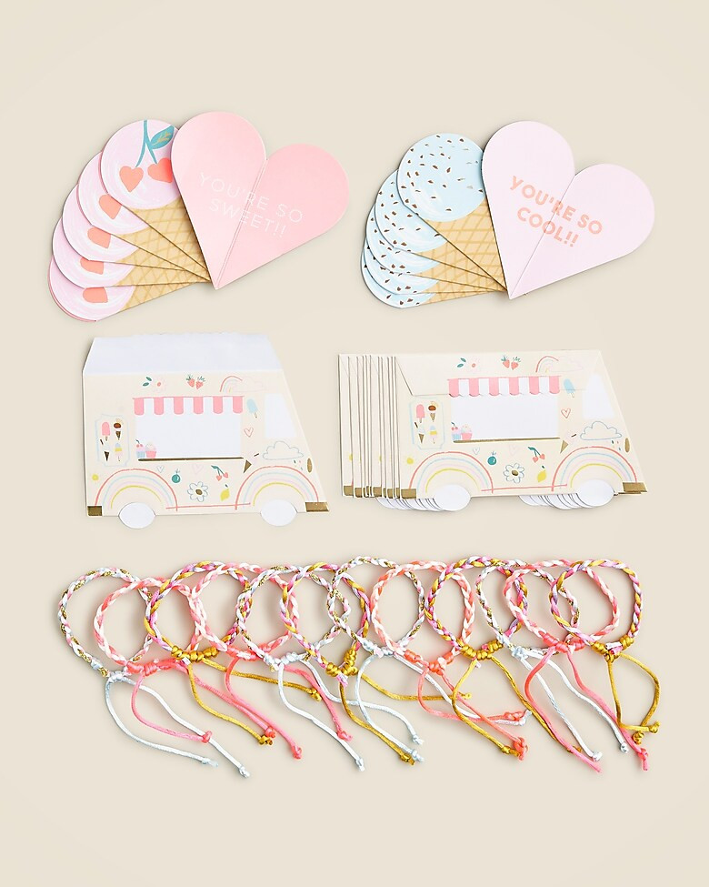 Meri Meri™ ice cream Valentine's Day cards | J. Crew US
