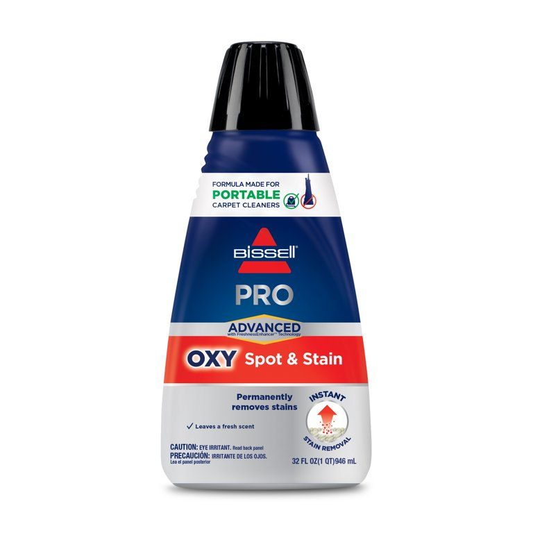 BISSELL Advanced Pro Oxy Spot & Stain Formula for Portable Spot Cleaners, 32oz, 2038W - Walmart.c... | Walmart (US)