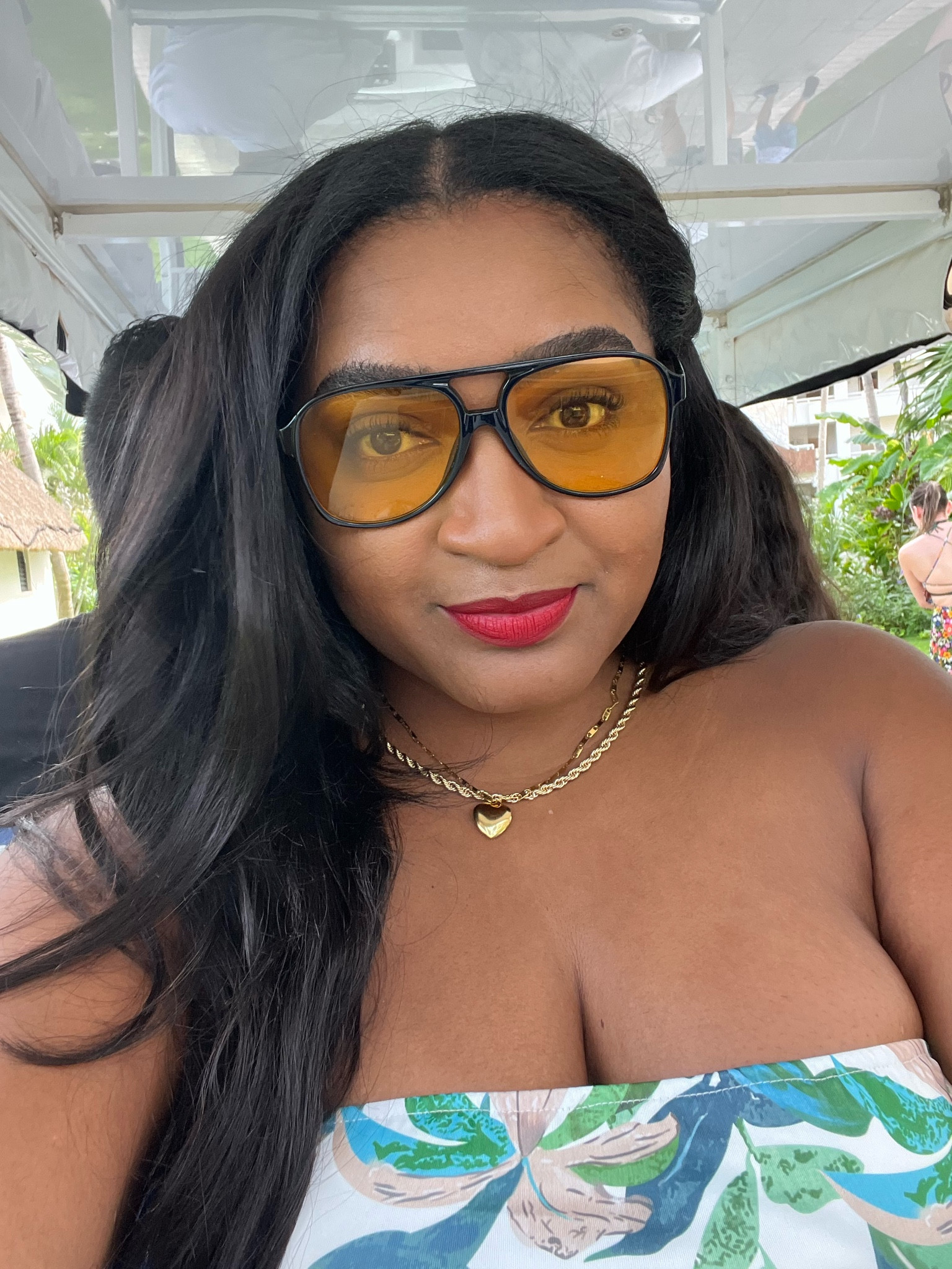 Feeling myself in my shades. Good sunnies and a bold lip are always a winning combination! 💋

#LTKSeasonal #LTKstyletip #LTKunder50