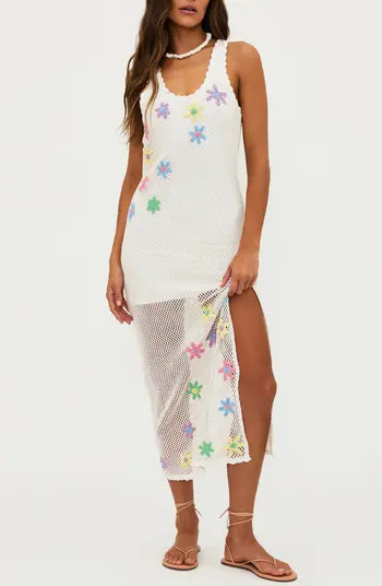 Beach Riot Diana Mesh Midi Dress | Nordstromrack | Nordstrom Rack