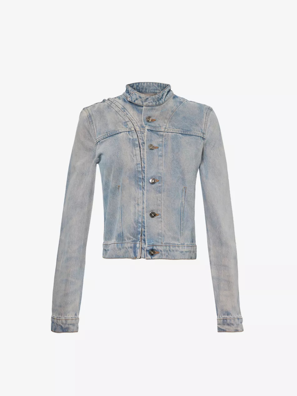 Hook and Eye faded-wash denim jacket | Selfridges
