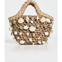 Mini Shelley Mercado Tote | Color: Natural | Curio