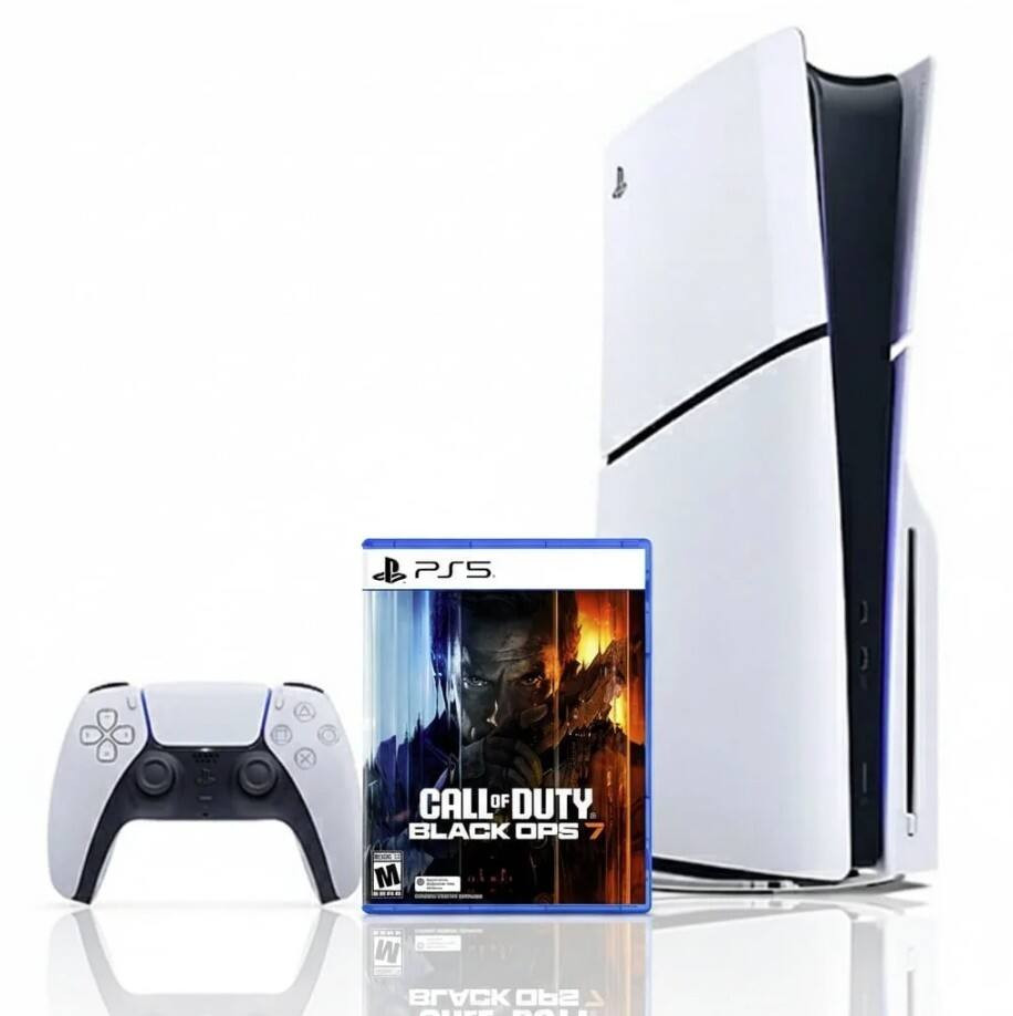 PlayStation 5 Slim Disc Bundle with Call of Duty Black Ops 7 - PlayStation 5 | Best Buy U.S.