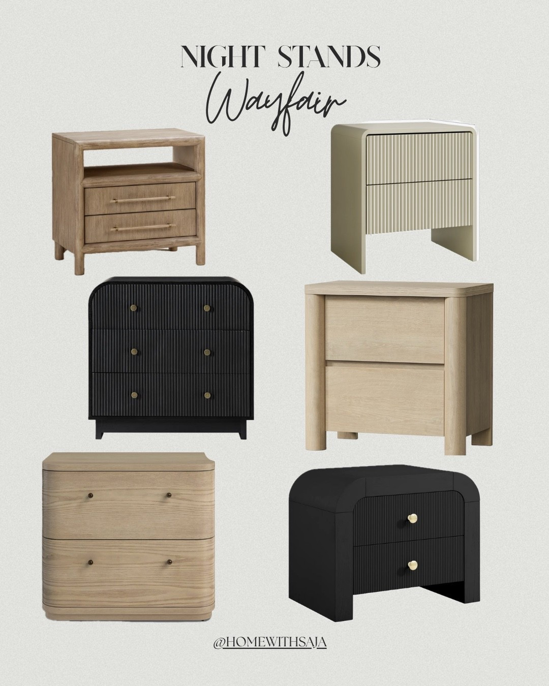Night stands I’m loving from @Wayfair 

bedroom furniture, modern night stands, neutral home decor, organic modern design

#wayfair #wayfaircteator #nightstands #bedroom #homefurniture

#LTKSaleAlert #LTKHome