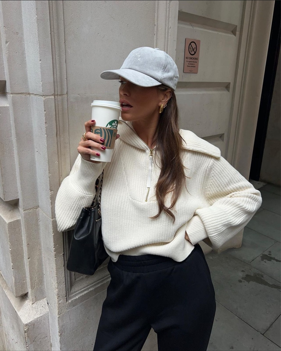 Knitwear 🤍

Mentone half-zip knit pullover, pullover Varley crème, sporty chic style

#LTKstyletip