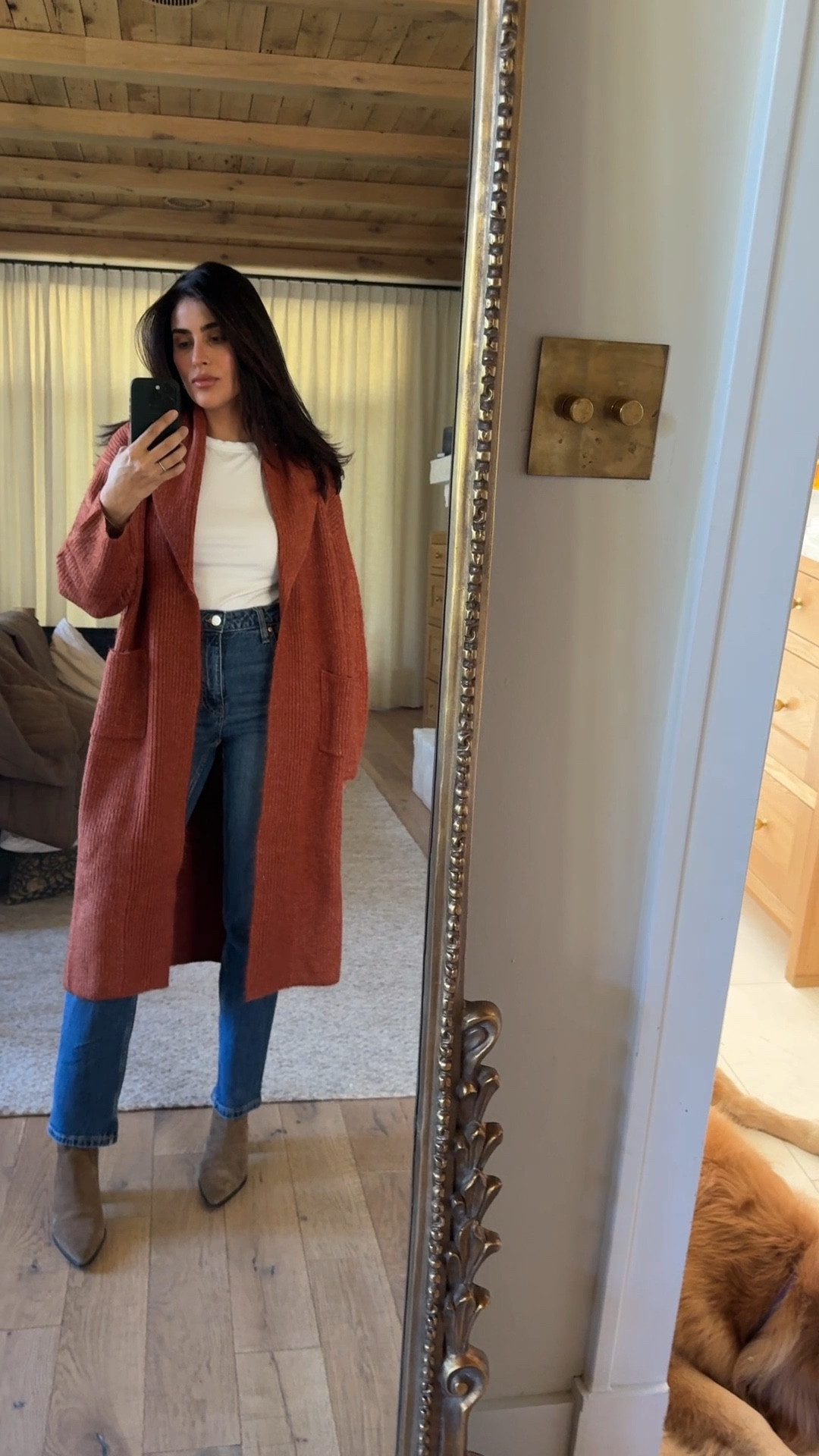 Fall style = comfortable mom jeans,  a cozy duster , and some low heeled booties 🙃



#LTKSeasonal #LTKGiftGuide #LTKstyletip