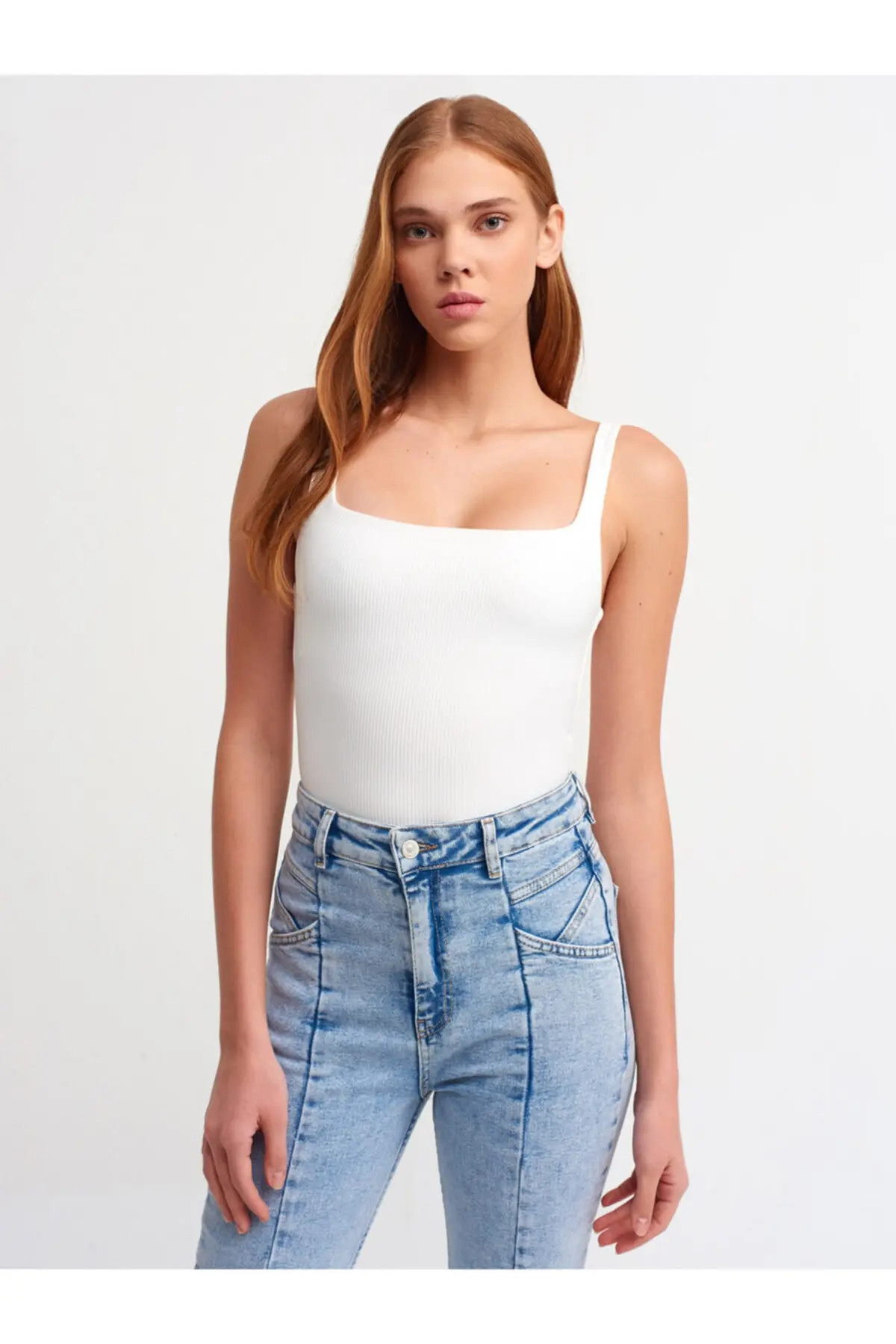 Bluse - Ecru - Slim Fit | Trendyol DE