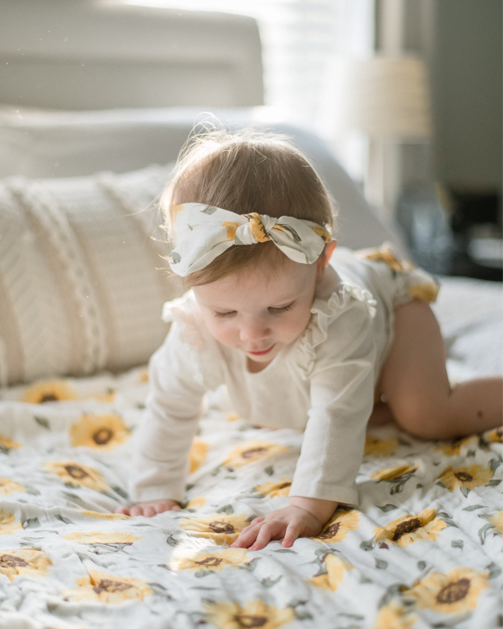 She’s my little sunflower! My sweet little Ella is getting big so fast, she’s crawling now and trying to pull up on things. She is also tired of baby toys and would prefer to steal Zeke’s toys. 

You can also get 20% off your first Newcastle Classics order with my code NATASHA20 so don’t forget to use that!!


#LTKGiftGuide #LTKBump #LTKBaby