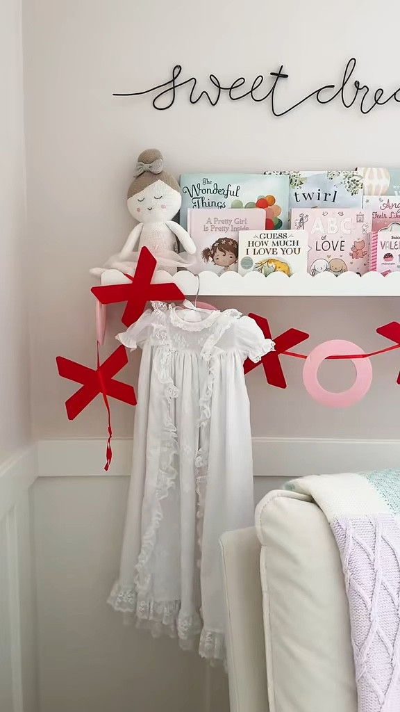 Valentine’s Day touches in my baby girl’s nursery 

#LTKBaby #LTKHome #LTKGiftGuide