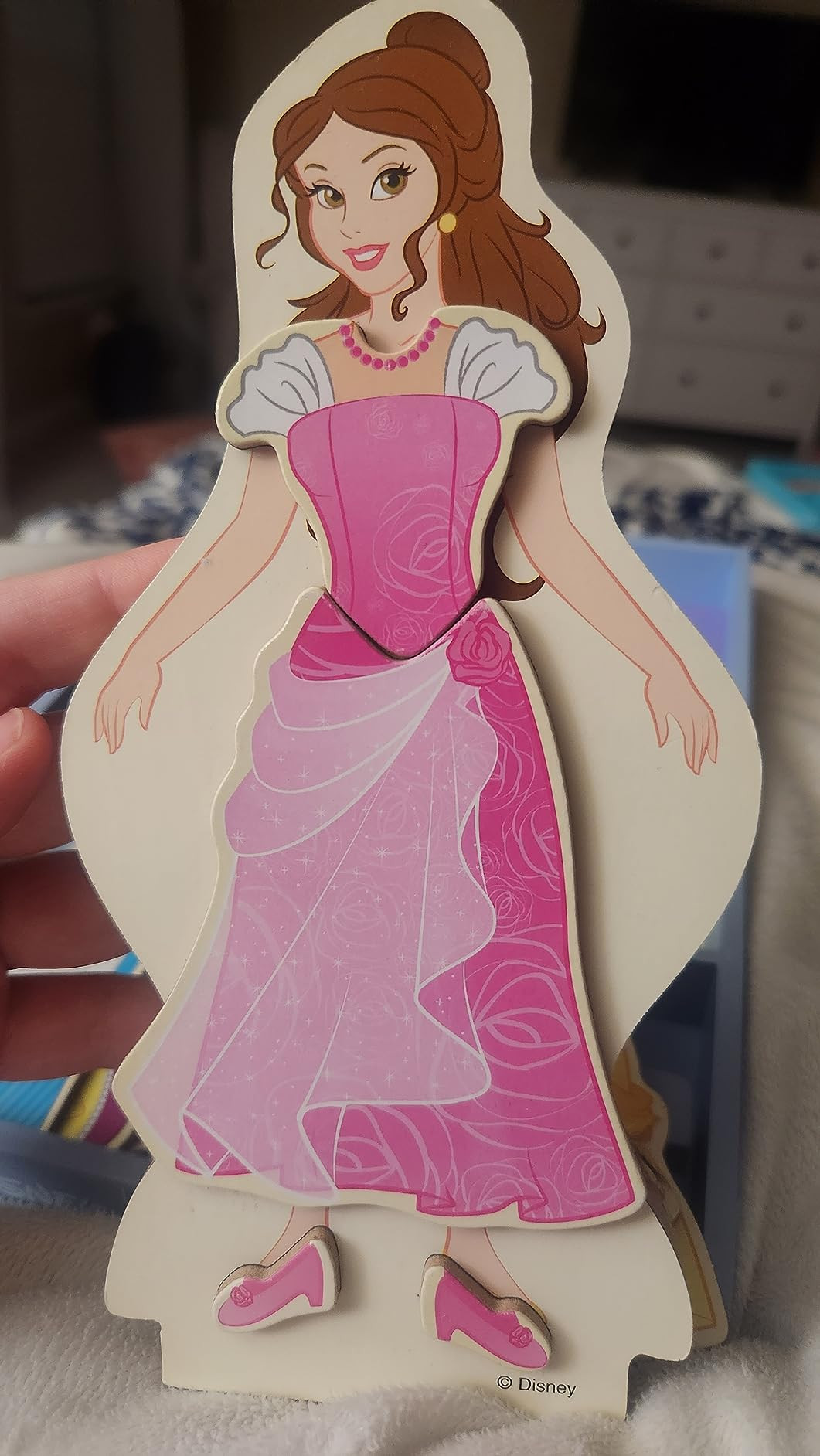 Melissa & Doug Disney Ariel Magnetic Dress-Up Wooden Doll Pretend Play Set (30+ pcs) | Amazon (US)