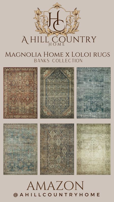 Magnolia home x loloi rugs bank collection! 

Follow me @ahillcountryhome for daily shopping trips and styling tips 

Amazon find, Amazon home, home decor 

#LTKFind #LTKstyletip #LTKhome