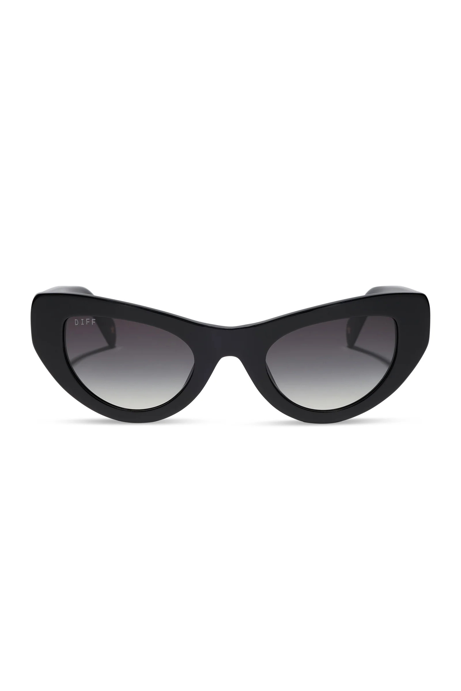 Beach Riot X DIFF Mesa Sunglasses Black | Black Cat Eye Sunglasses | Beach Riot | Beach Riot