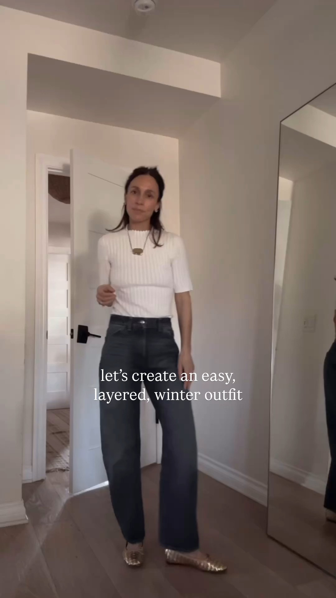 Loving all these beautiful wardrobe staples for winter layering from @madewell
The faux fur bomber jacket is so plush and cozy 
Wearing petite sizing in the jeans and they’re short gal friendly… went up a size 
#madewell #madewellpartner #ad 