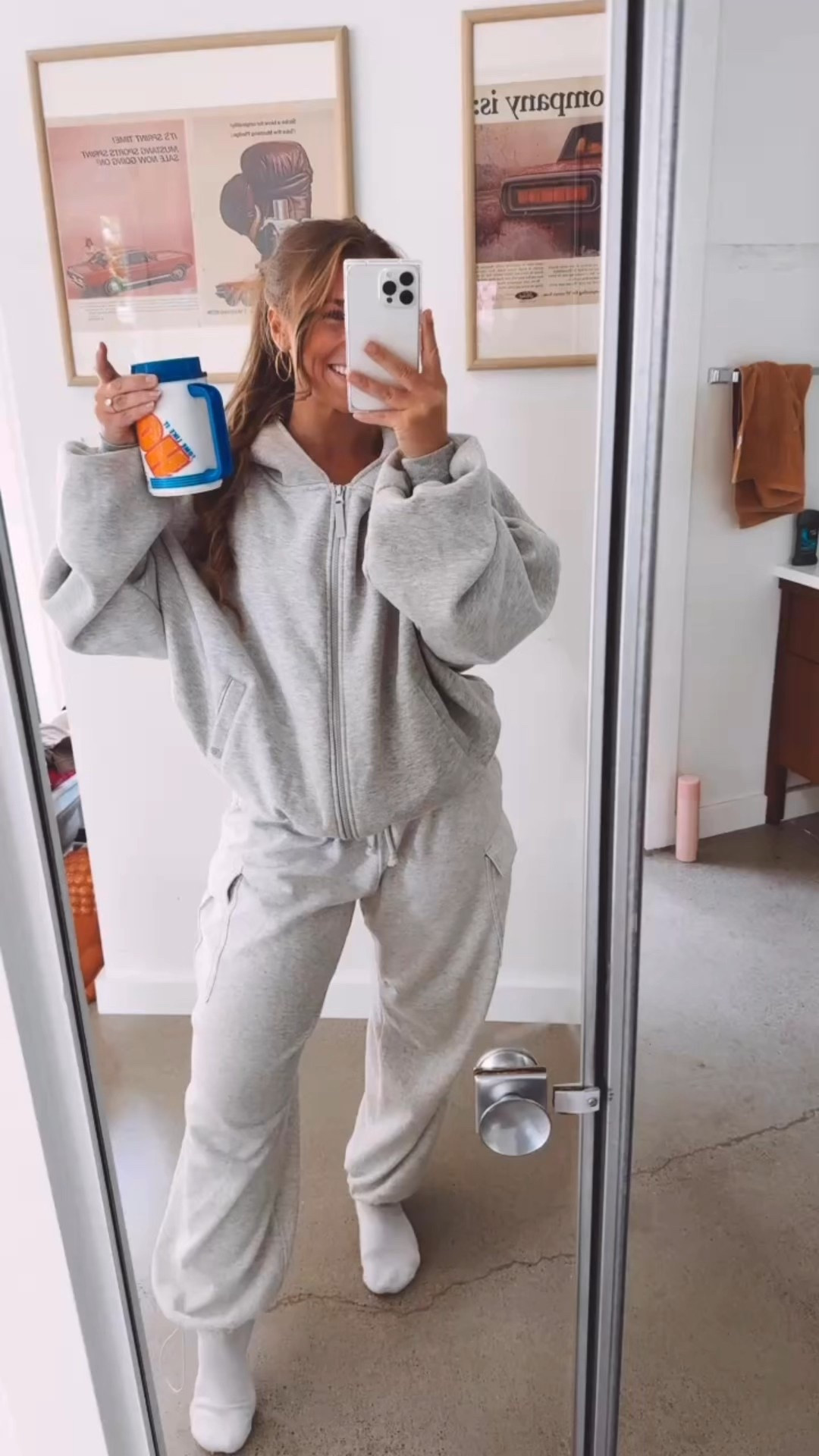 marshmallow hoodie is back 🙌🏼 wearing a size large 

#LTKFindsUnder50 #LTKActive #LTKStyleTip