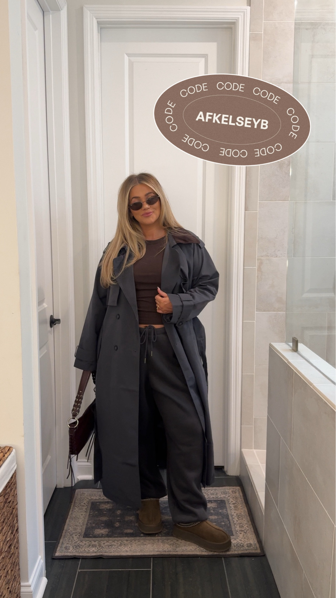 Abercrombie comfy outfit idea🤎 On sale this weekend with my code AFKELSEYB

Jacket- large 
Top- medium
Bottoms- XL

#LTKSeasonal #LTKSaleAlert #LTKMidsize