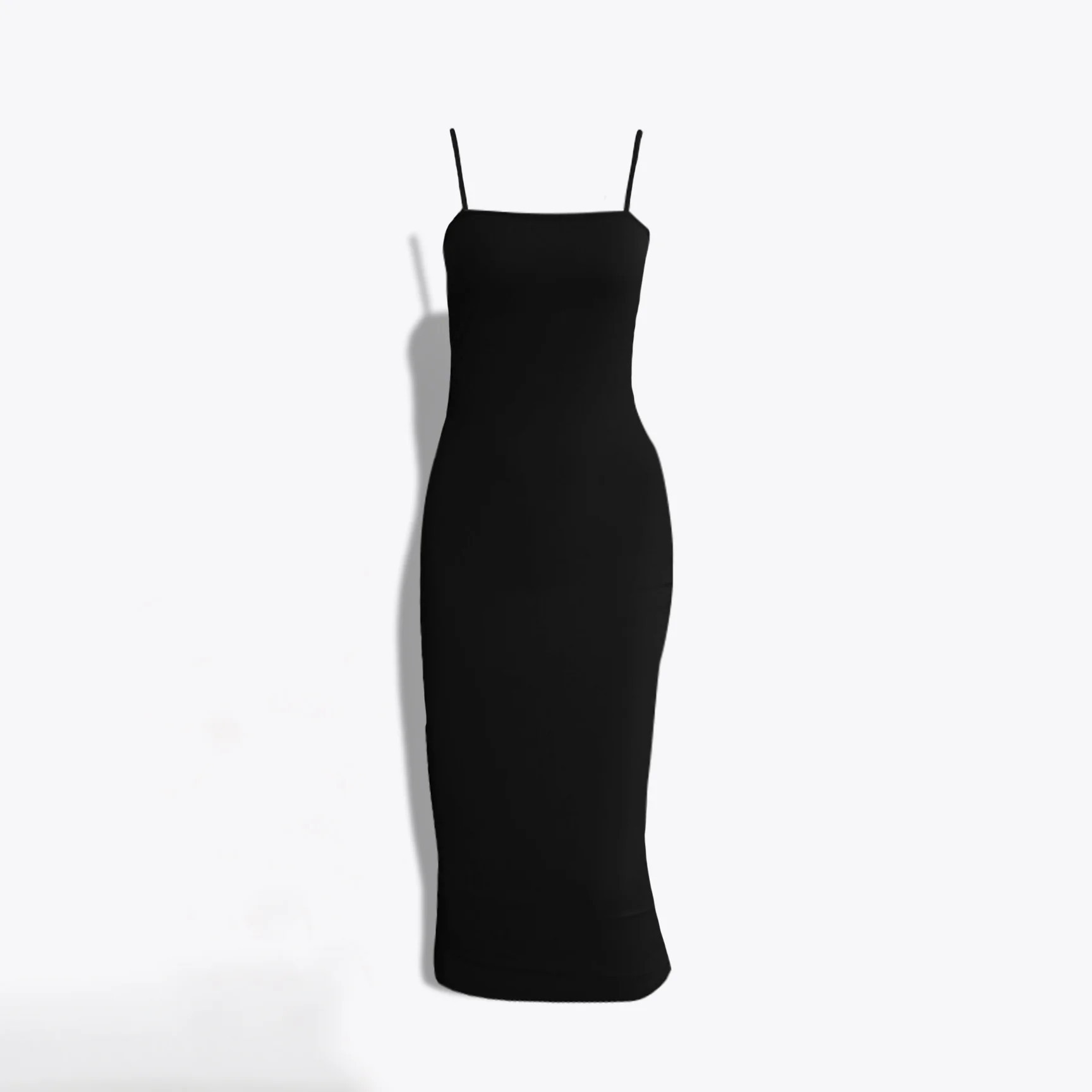 THE "SKINNY DIP SLIP" Dress - NOIR | MME.MINK