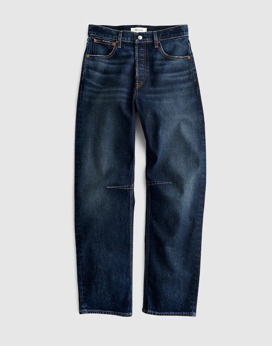 The Plus Darted Barrel-Leg Jean | Madewell