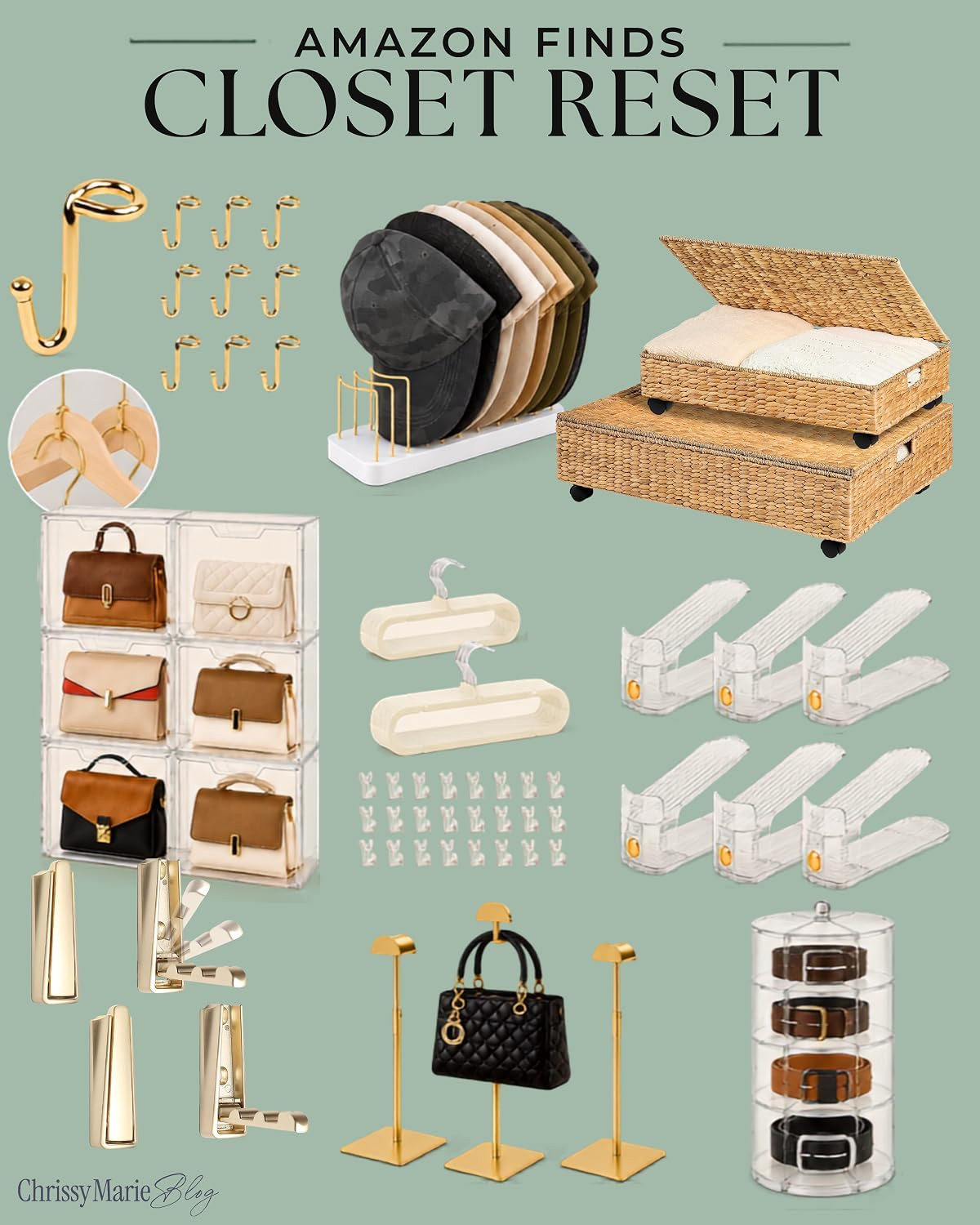 Amazon finds for a closet reset because sometimes the closet needs a fresh start more than we do. Simple organizers, better storage, and the little things that make getting dressed feel less like digging through a laundry basket with hangers. 

 #LTKdayinmylife #LTKmomlife #LTKHome