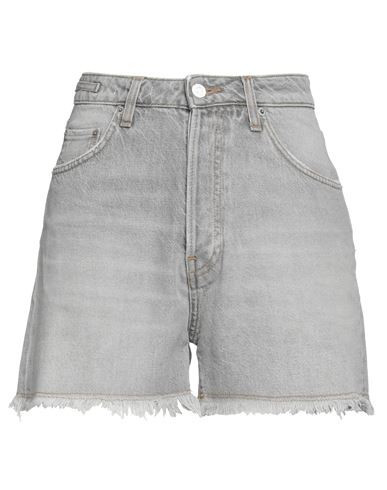 Haikure Woman Denim shorts Grey Size 25 Cotton | YOOX (US)