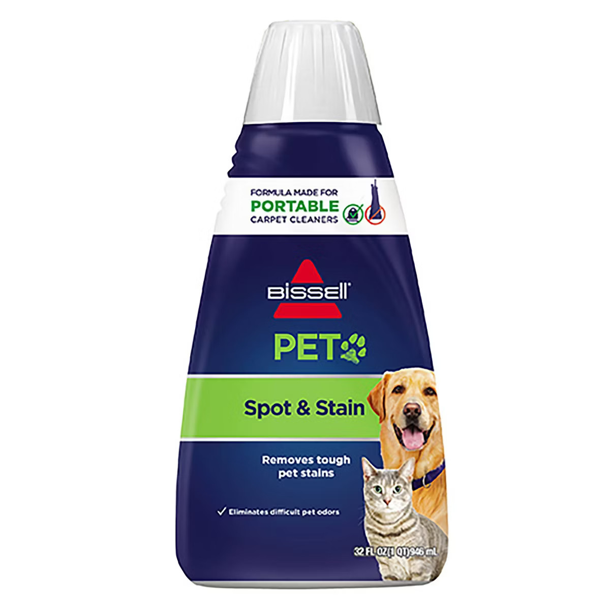 BISSELL 2X Pet Stain & Odor 32oz. Portable Spot & Stain Cleaner Formula - 74R7: Carpet Cleaner So... | Target