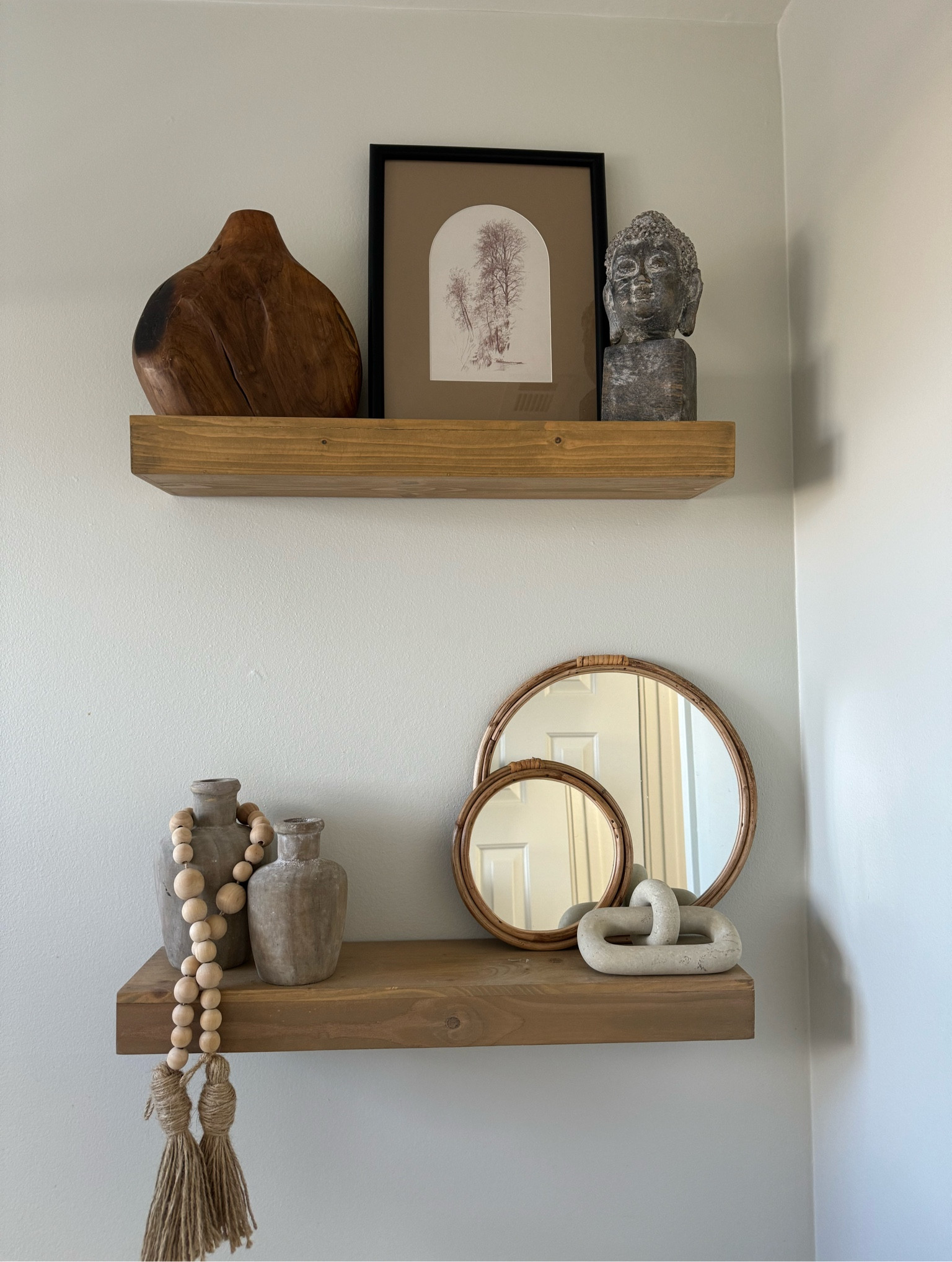 Shelf decor inspo 🪞

#LTKU #LTKHome #LTKSaleAlert