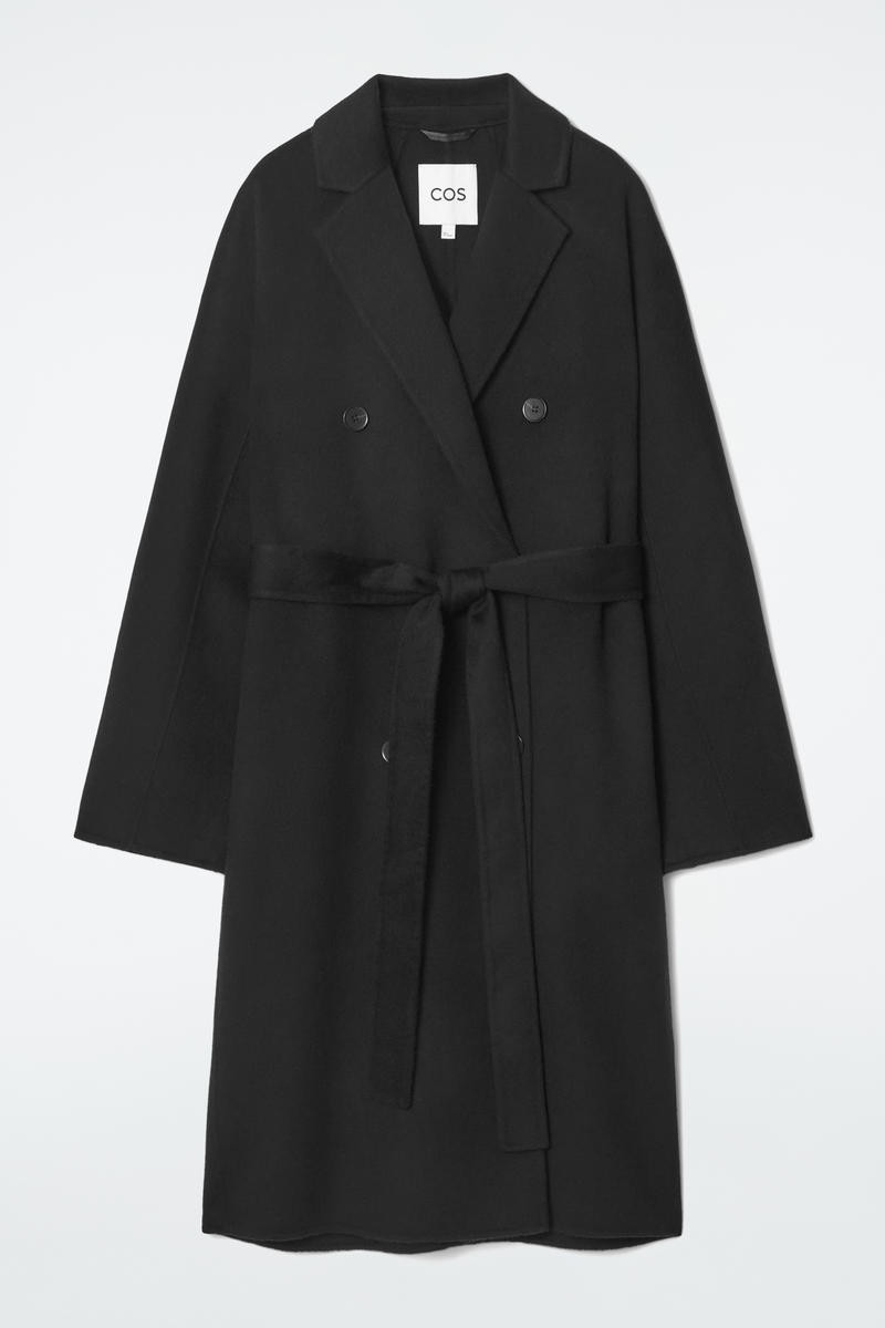 Oversized Double-Breasted Wool Coat | COS UK