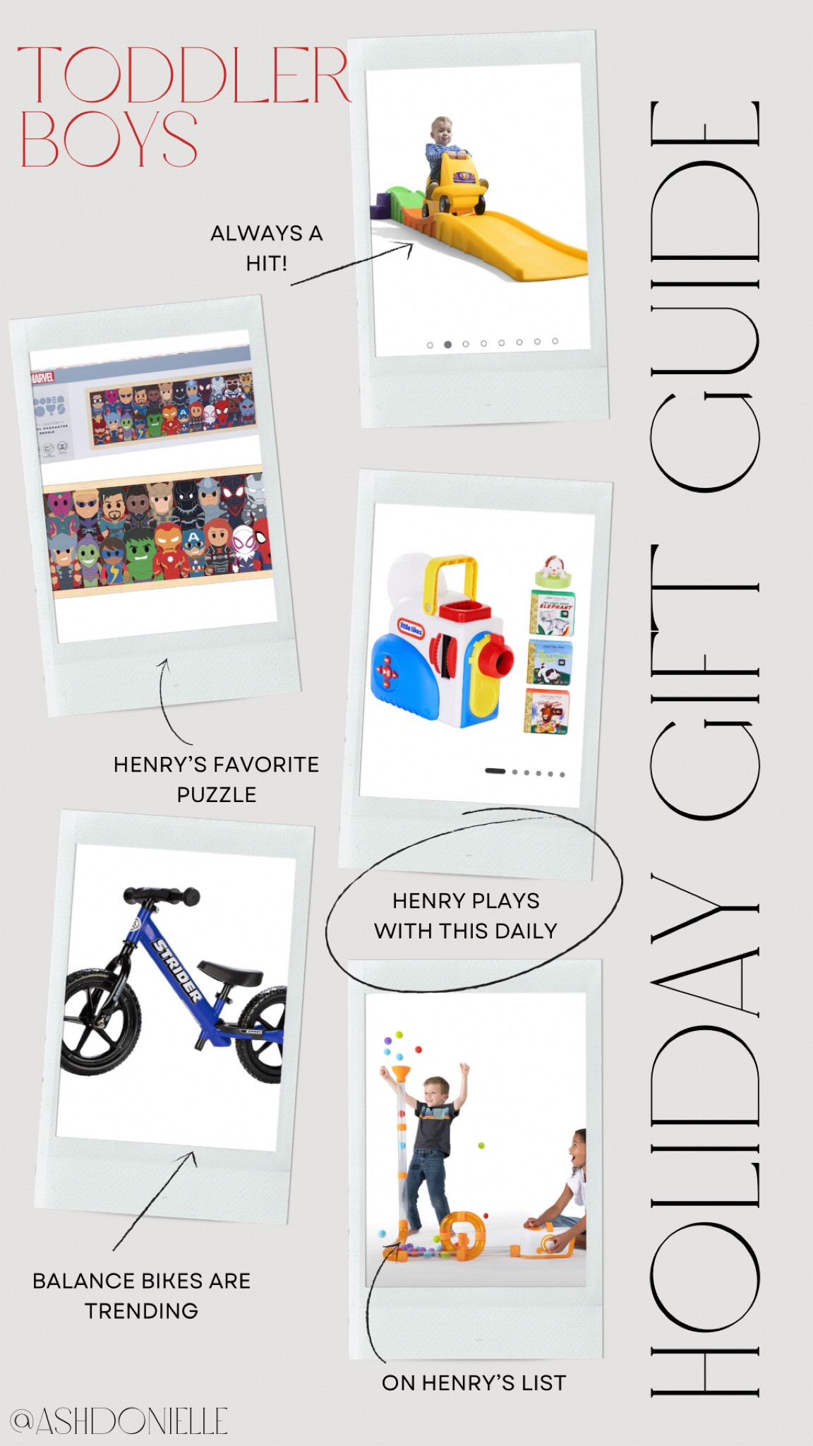 Toddler boy gift ideas! 

#LTKGiftGuide #LTKKids #LTKHoliday