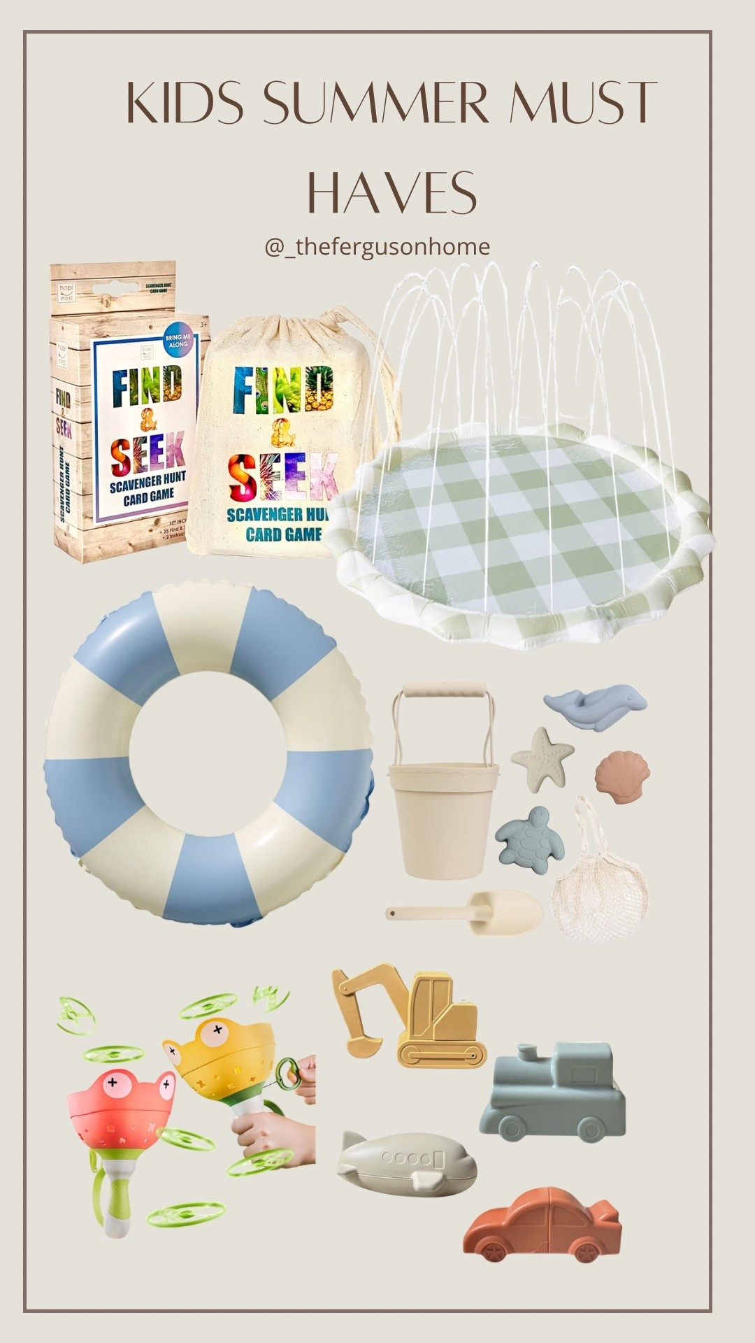 Fun & aesthetic summer must haves for kids! 🤍 

#LTKKids #LTKmomlife