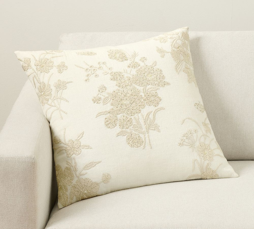 Summer Breeze Shimmer Pillow Cover, 24" | Pottery Barn (US)