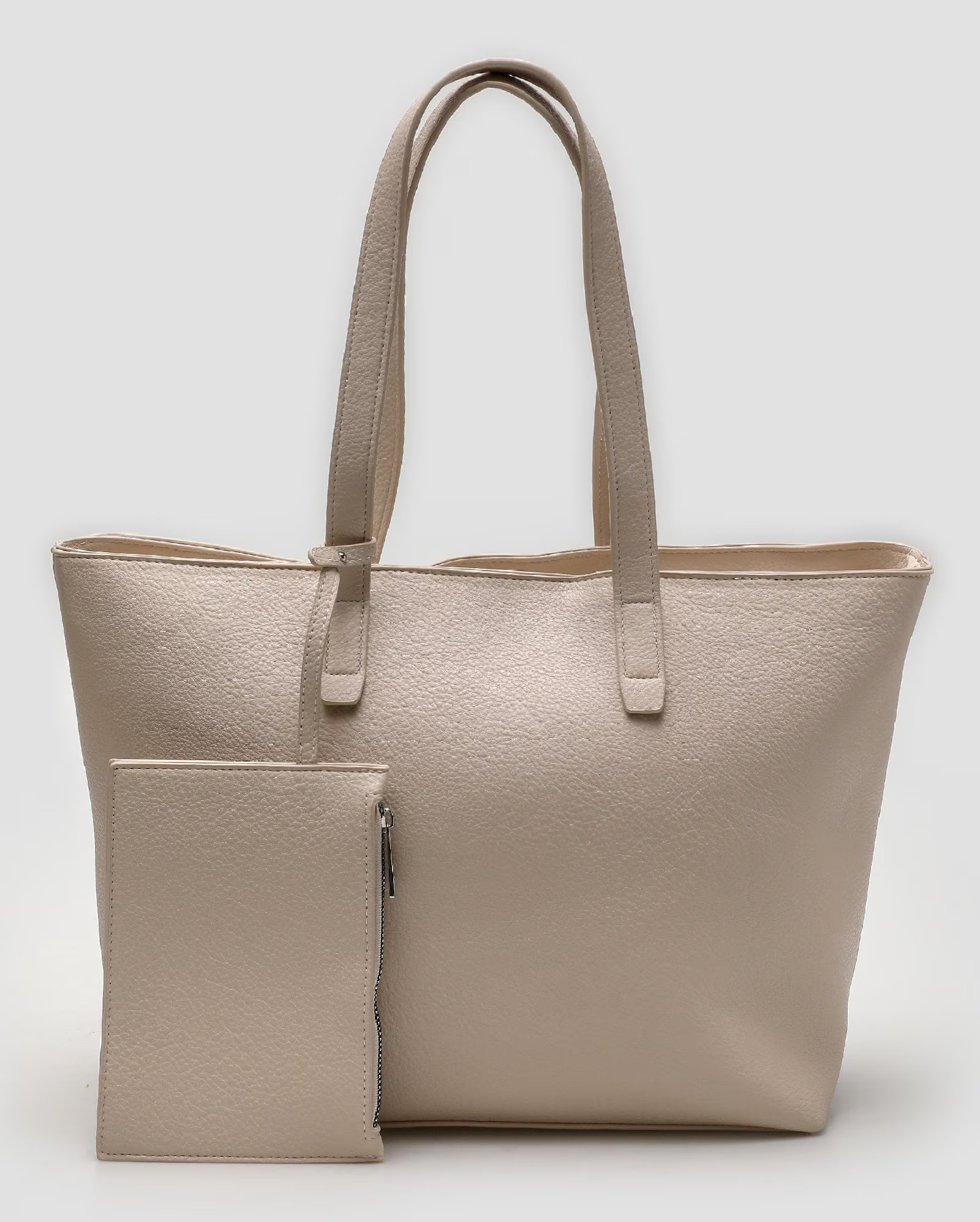 Bolsa feminina G tote de poliuretano com carteira - Off-white |  Accessori by Riachuelo | Riachuelo (BR)