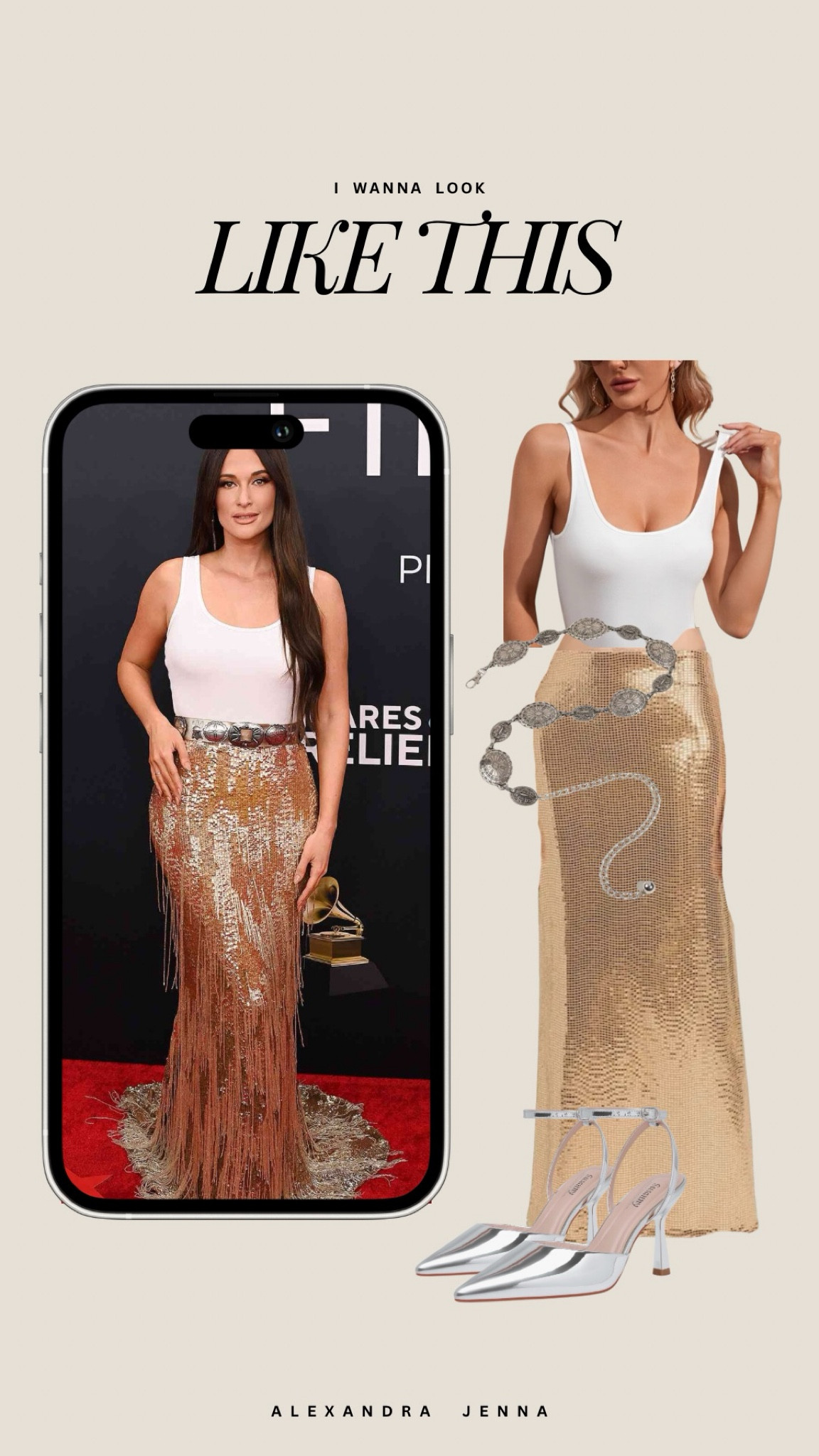 Recreate Kasey Musgraves’ Grammy Look! 

#LTKMostLoved #LTKFindsUnder100 #LTKStyleTip